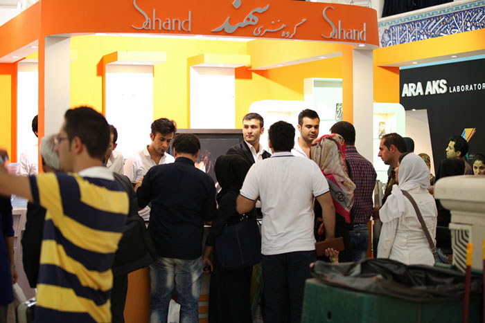 DIF 2013 حضور سهند در